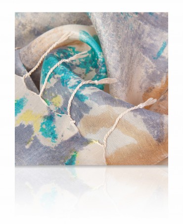 Палантин Женский S30-FLORA.MIST/MIST